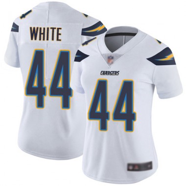 Los Angeles Chargers NFL Football Kyzir White White Jersey Women Limited #44 Road Vapor Untouchable->los angeles chargers->NFL Jersey